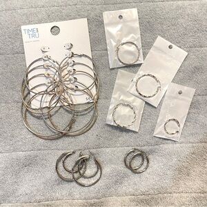 Hoop earrings bundle!